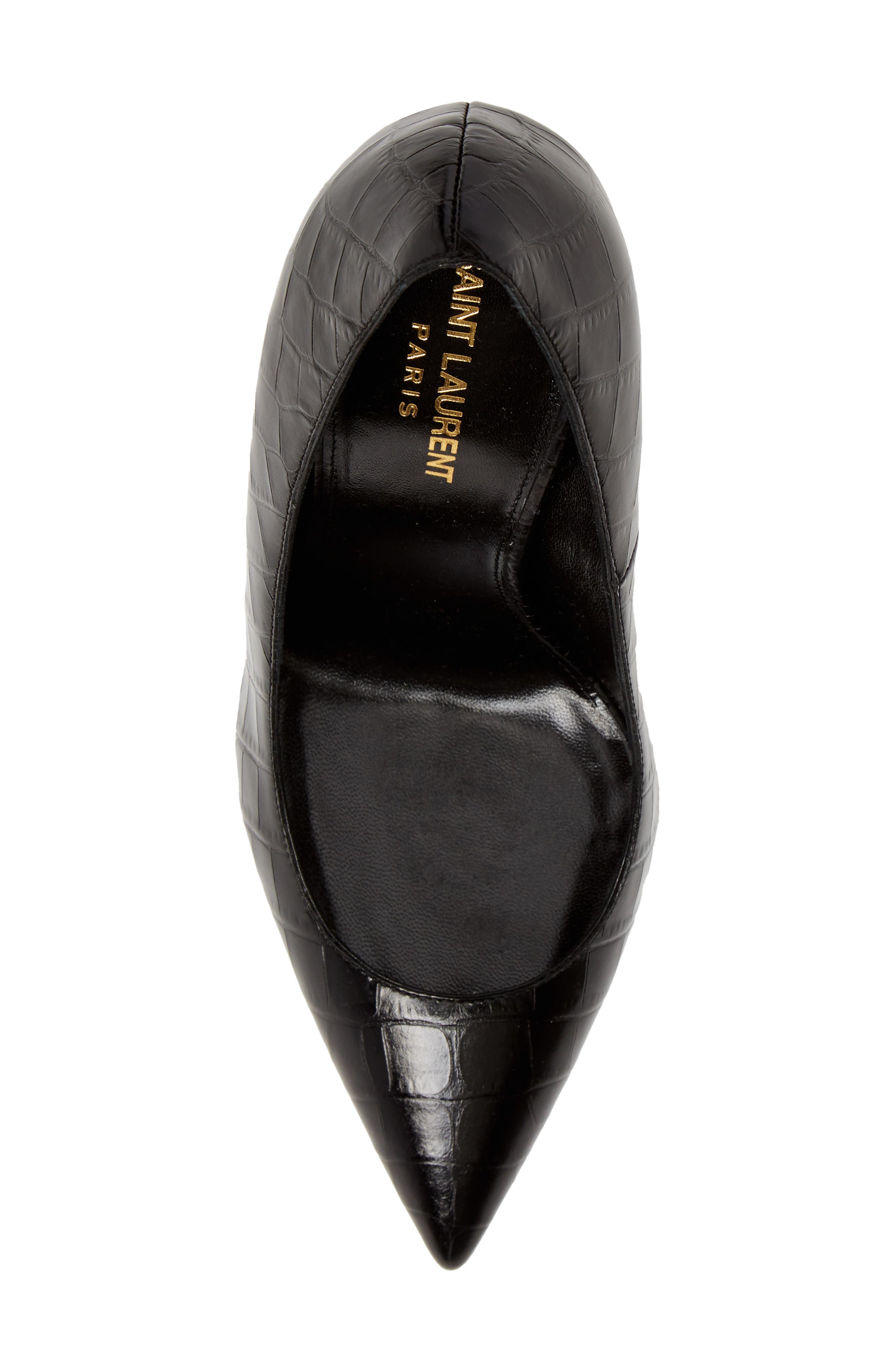 Saint Laurent Opyum YSL Pointy Toe Pump, Alternate, color, 