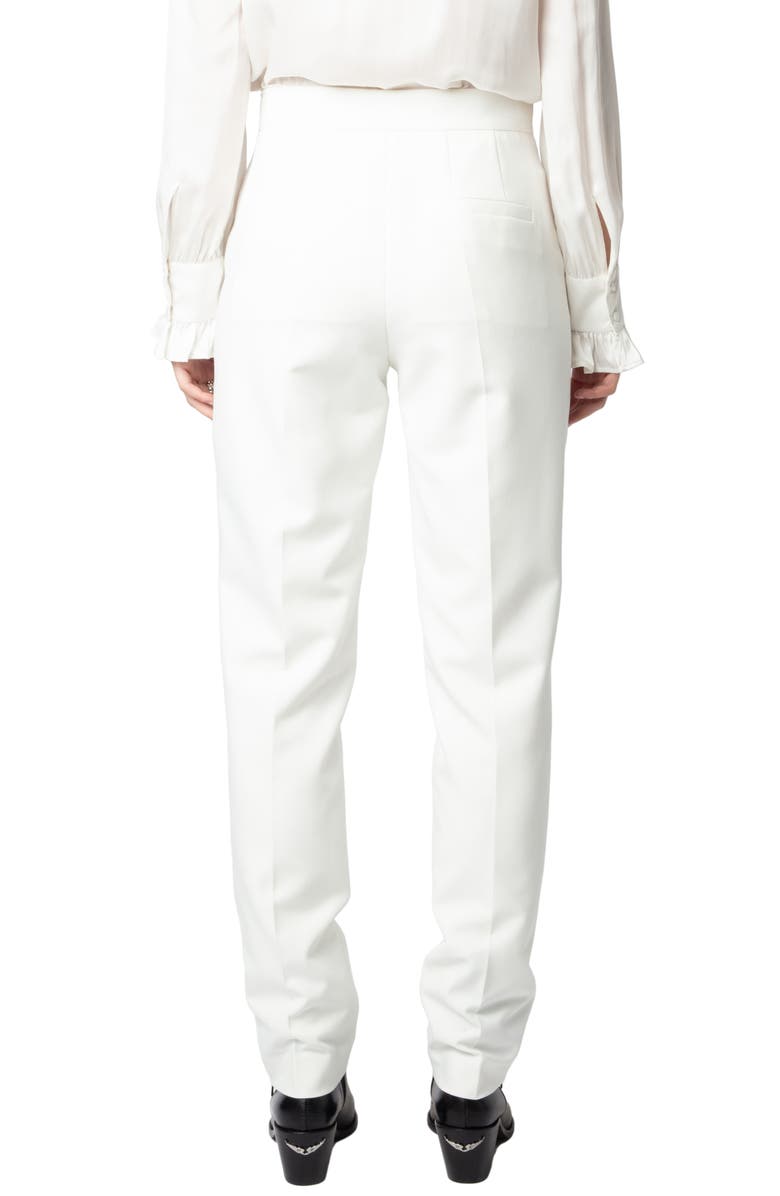 Zadig & Voltaire Panny Strass Rhinestone Pants, Alternate, color, 