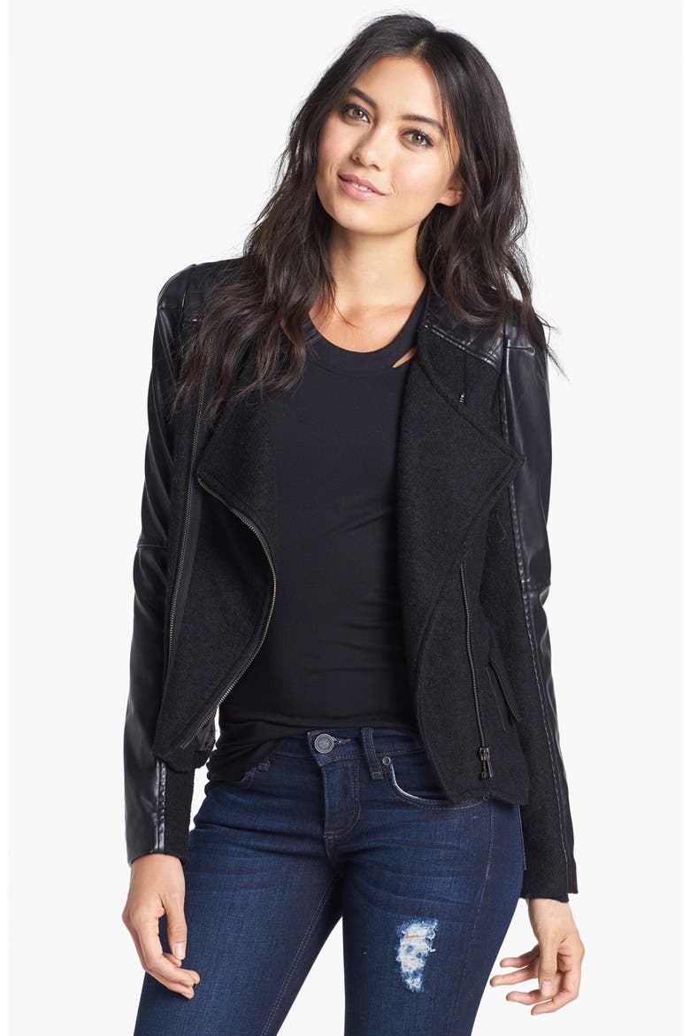'Litter' Jacket, Main, color, BLACK