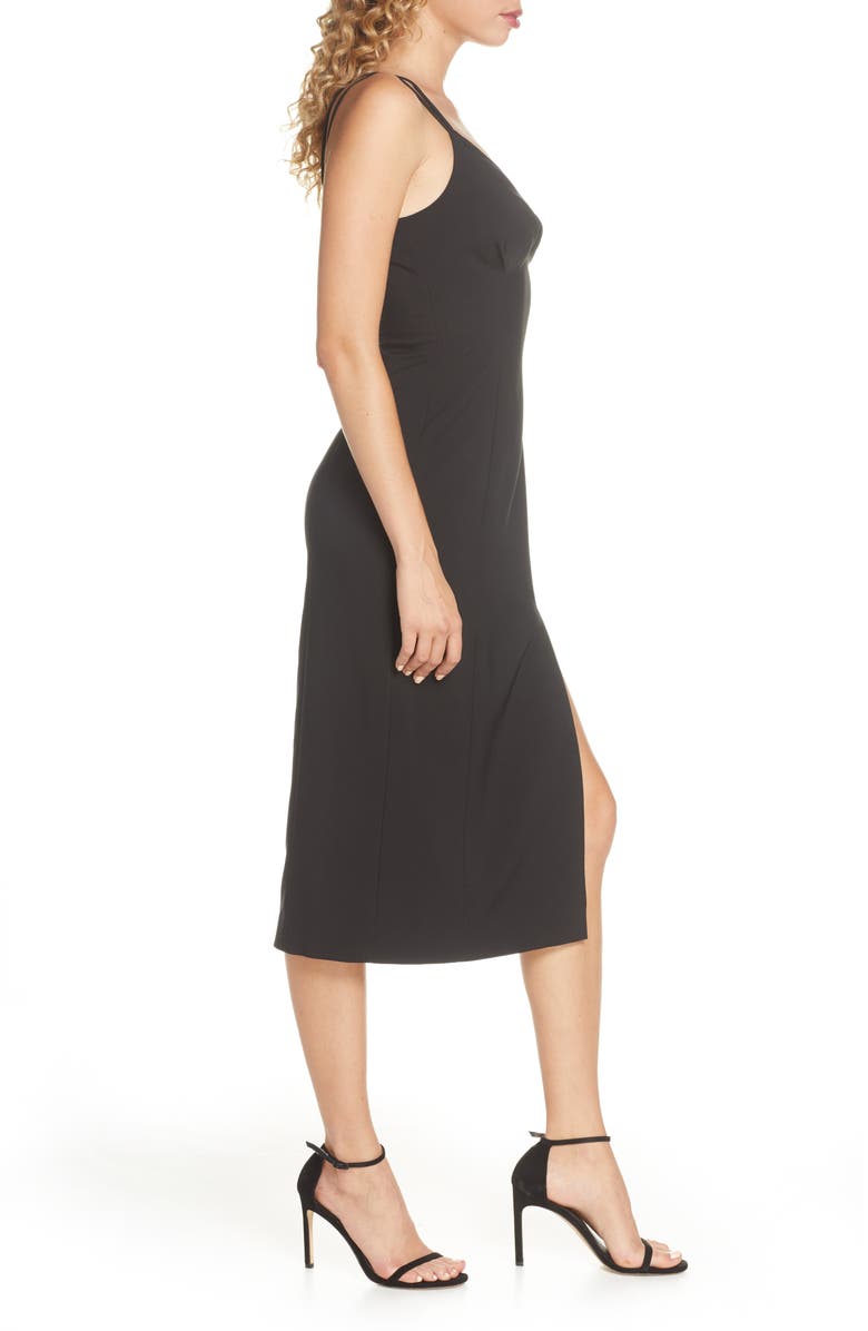 Finders Keepers Victoria Dual Strap Midi Dress, Alternate, color, 
