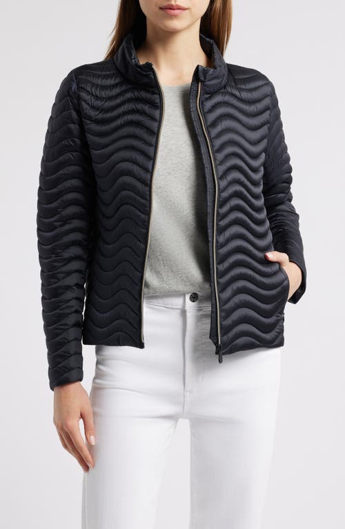 Save The Duck Pearl Water Repellent Quilted Jacket In Black