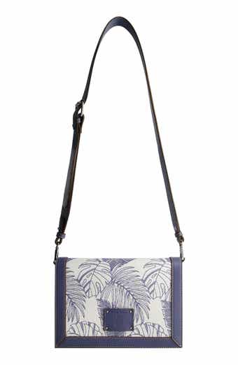 Tommy Bahama Debossed Logo Leaf Print City Crossbody Bag