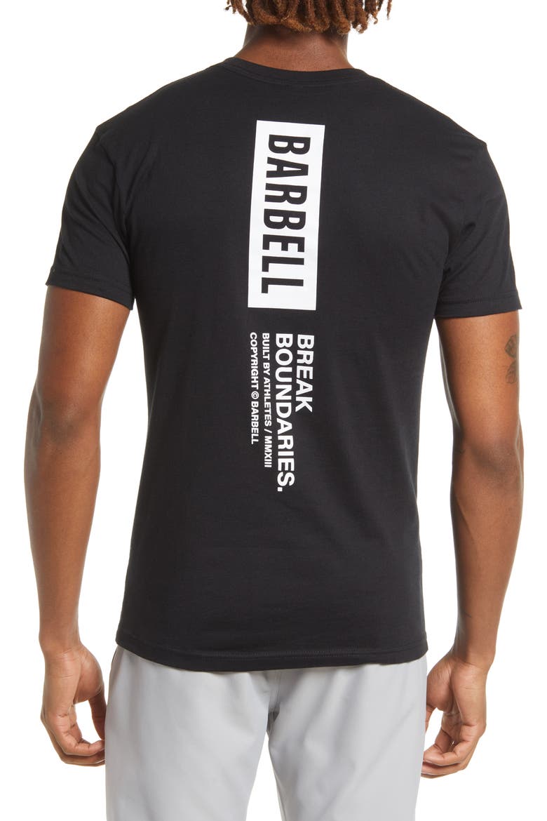 Men's The Boundaries Crewneck T-Shirt, Alternate, color, BLACK