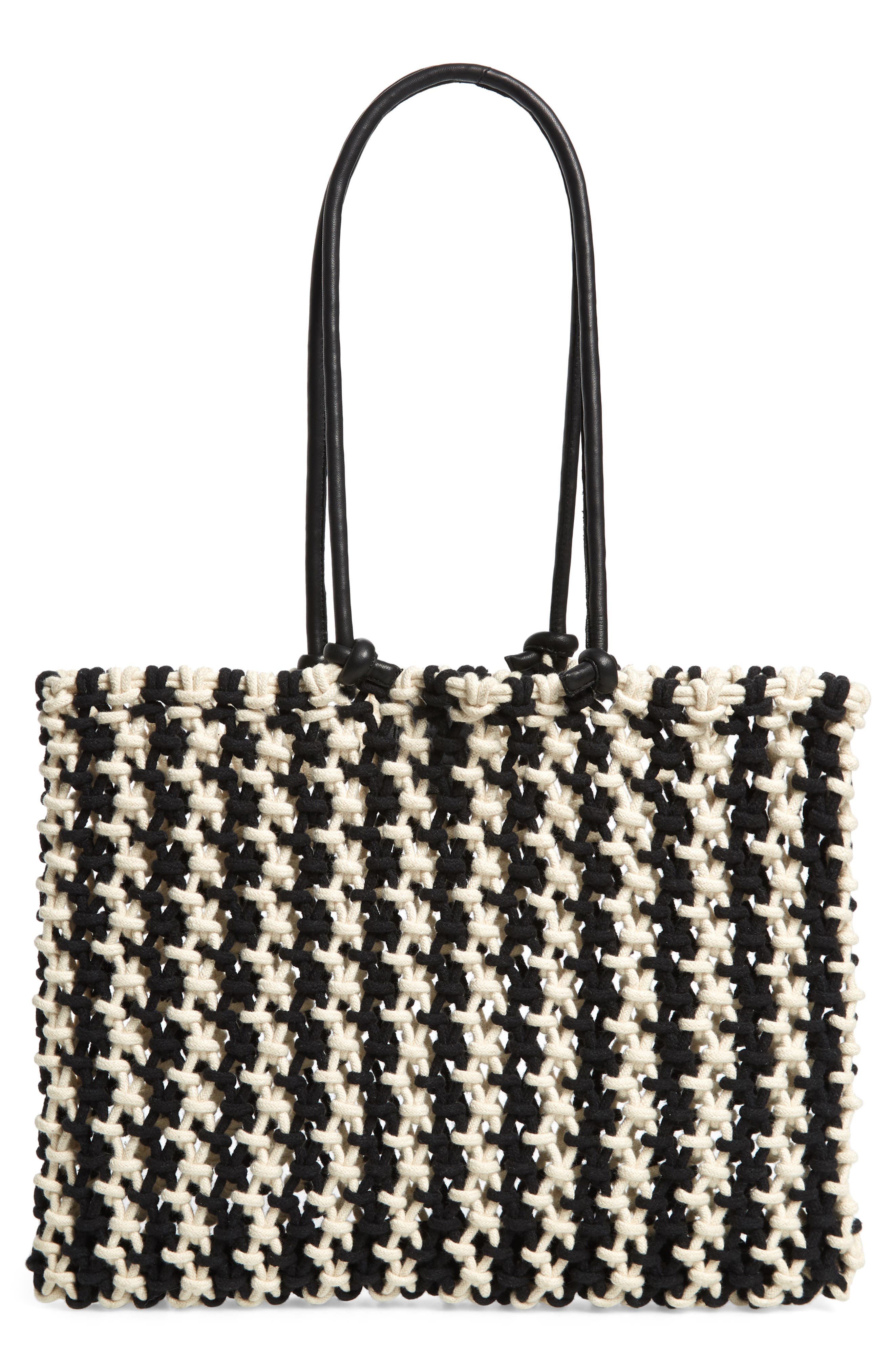 Clare V. Sandy Net Tote, Main, color, 