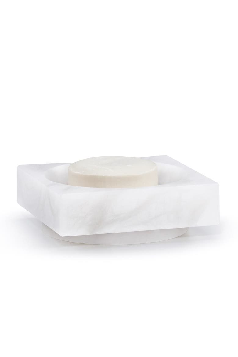 Cosmos Soap Dish, Main, color, WHITE
