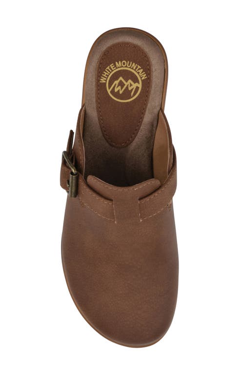 White Mountain Footwear Viewed Mule In Brown