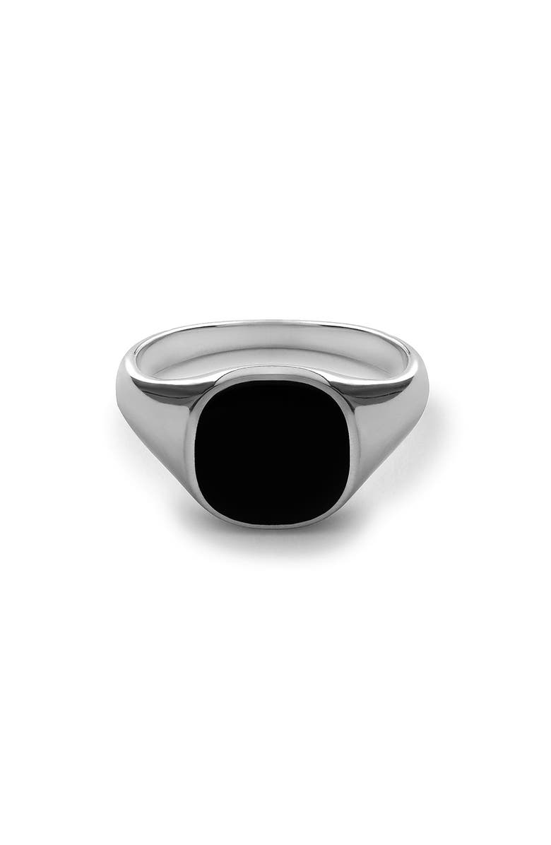 Miansai Men's Olympus Enamel Signet Ring, Main, color, 