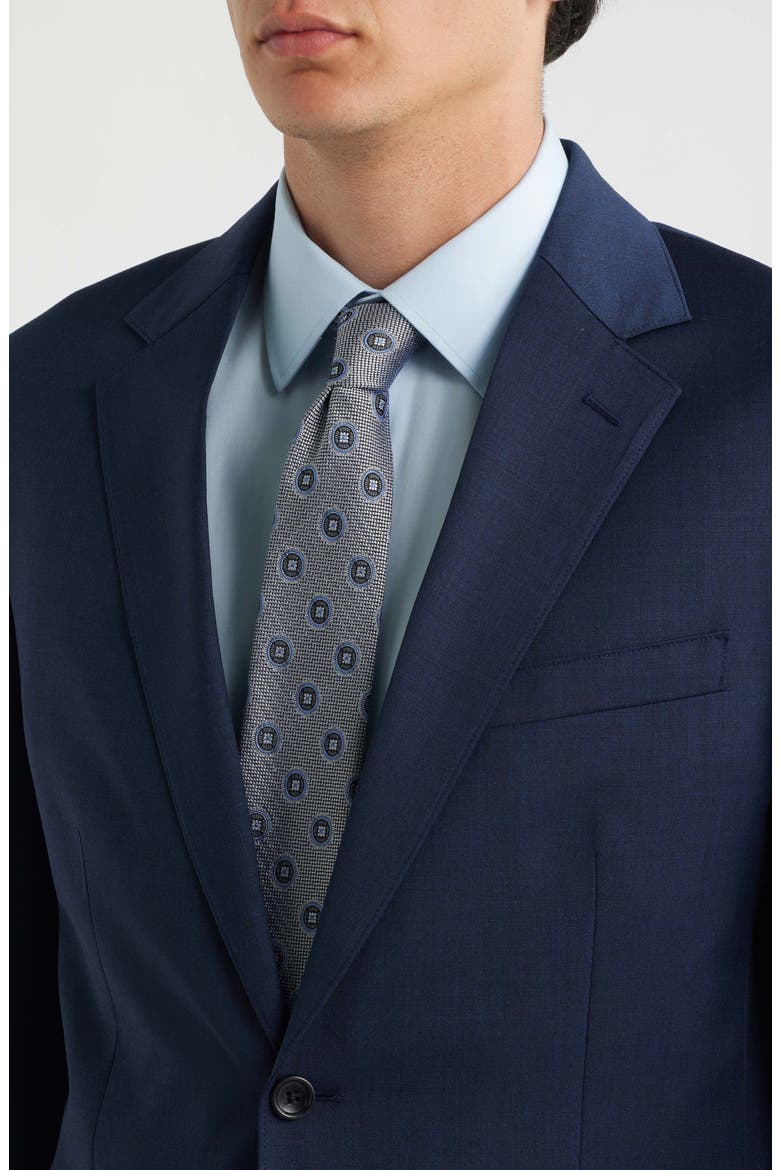 Jetsetter Standard Fit Light Navy Stretch Wool Suit Jacket, Alternate, color, LIGHT NAVY