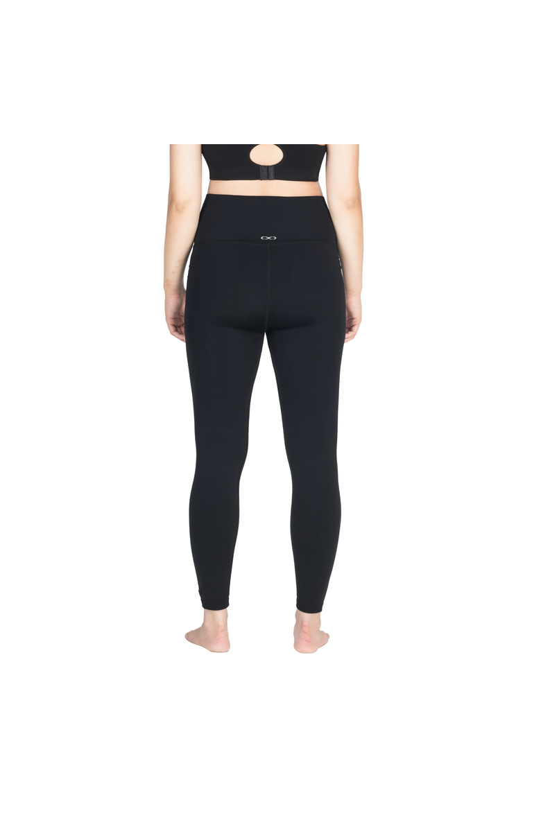 Modern Eternity Maternity Ella Activewear Seamless Maternity Leggings, Alternate, color, Black
