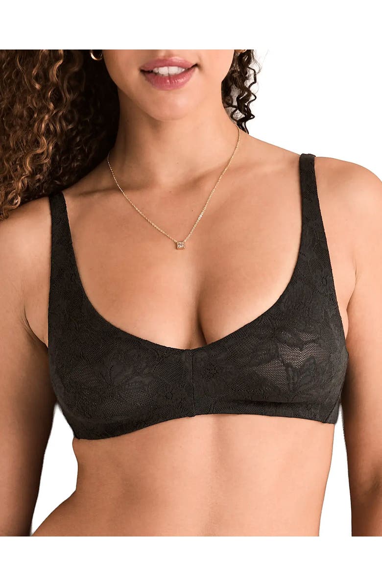 Adore Me Juls Unlined Bralette Bra, Main, color, Black