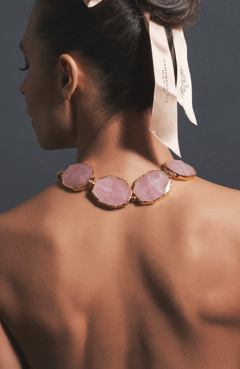 Samantha Siu - New York Willemstad Necklace, Alternate, color, Gold / Multi-Color