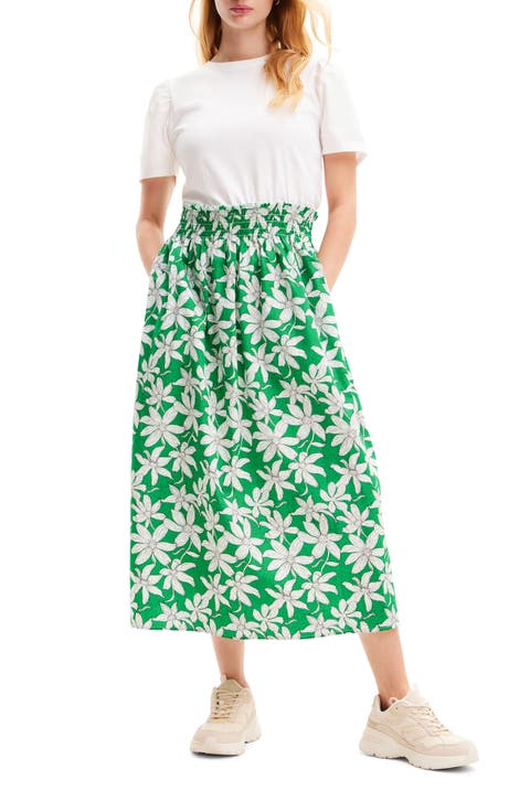 Marlon Floral Midi T-Shirt Dress