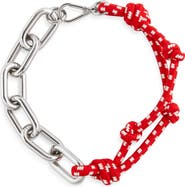 PLAN C Rope & Chain Necklace