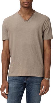 John Varvatos Miles Slub Cotton T-Shirt