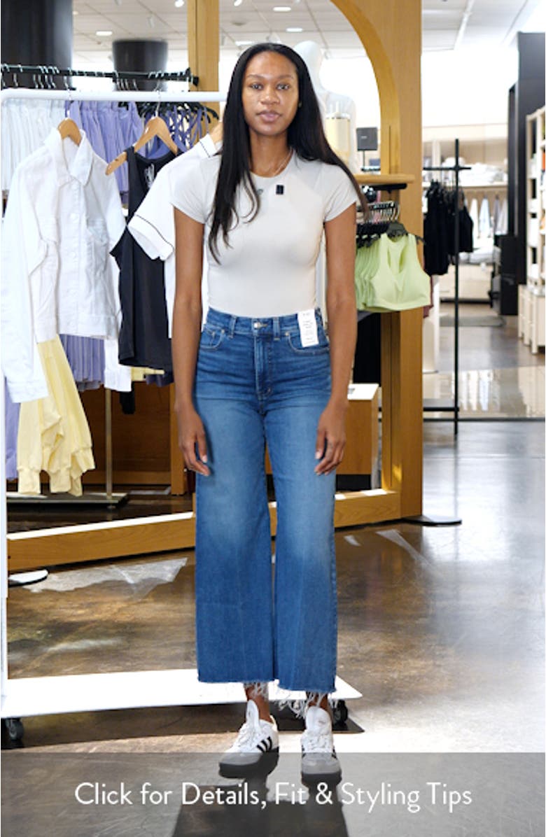 Flared Wide Leg Jeans, sales video thumbnail