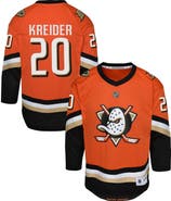 Outerstuff Youth Outerstuff Chris Kreider Orange Anaheim Ducks Home Replica Jersey