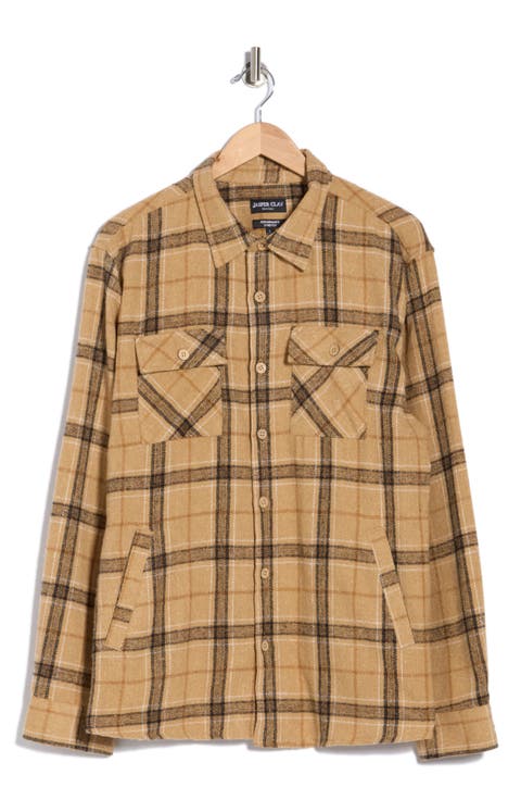 Plaid Shirt Jacket