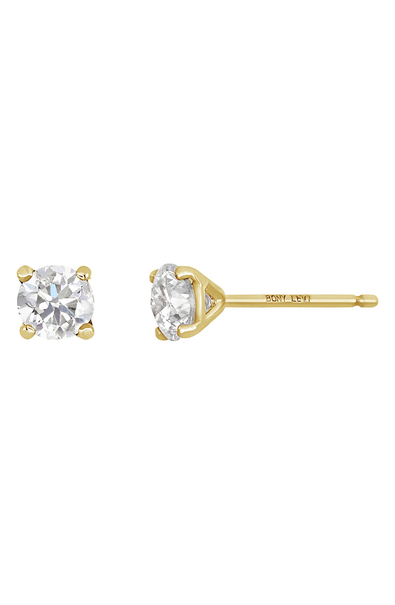 14K Gold Prong Diamond Stud Earrings - 0.75 ctw. (Nordstrom Exclusive)
