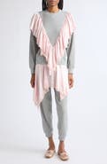 Sandy Liang Tumble Waffle Knit Sweatshirt