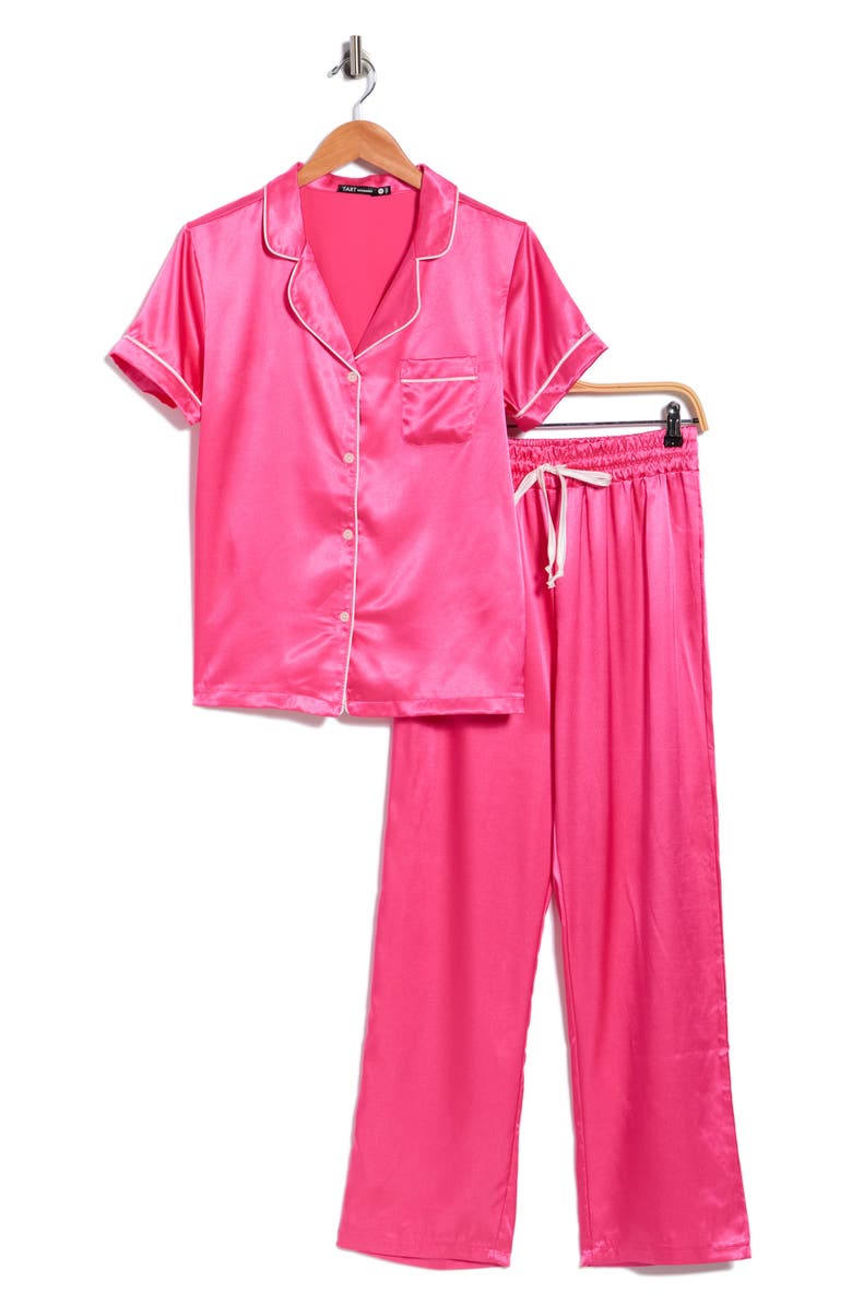 Tart Ginnie Long Pajamas, Alternate, color, Fuchsia Purple