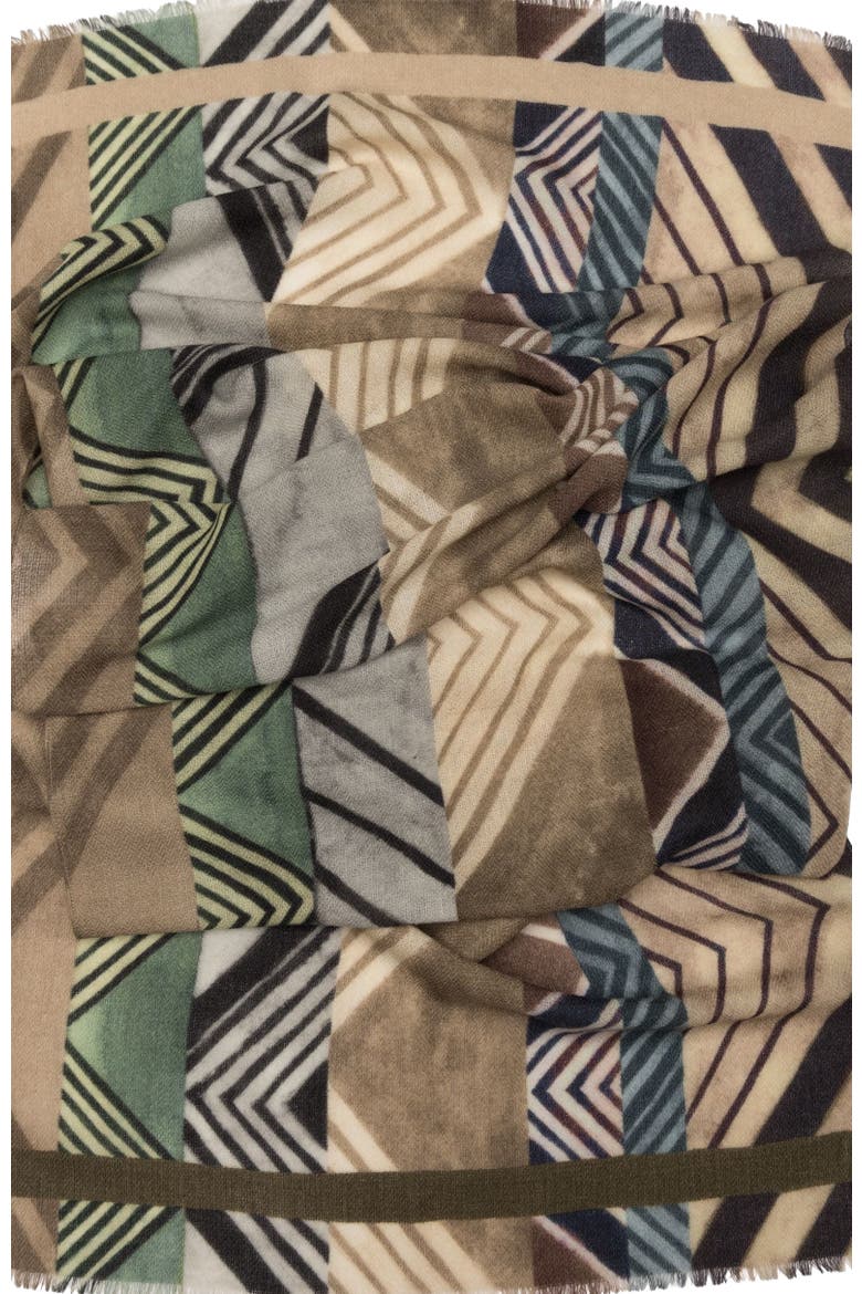 Corvara - Wool Scarf, Alternate, color, Tan