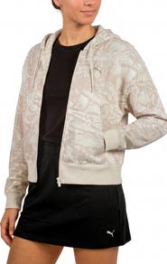 PUMA ESS Camo Full Zip Hoodie