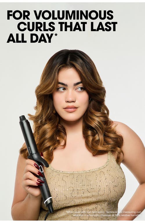 Ghd Chronos Curve Grand Curling Iron In Black