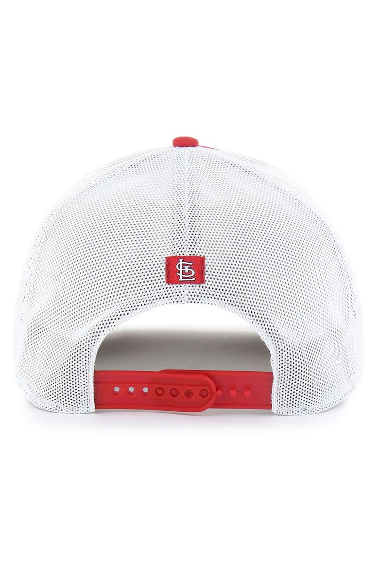 Men's '47 Red/White St. Louis Cardinals Fairway Trucker Adjustable Hat, Alternate, color, Red