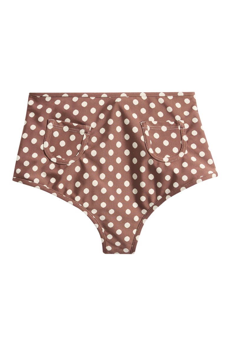 Vivian Polly High Waist Bikini Bottoms, Alternate, color, VIVIAN