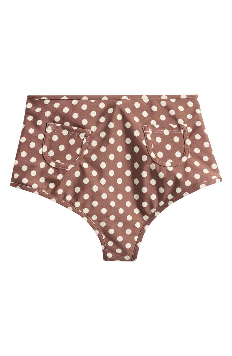 MONTCE Vivian Polly High Waist Bikini Bottoms, Alternate, color, Vivian
