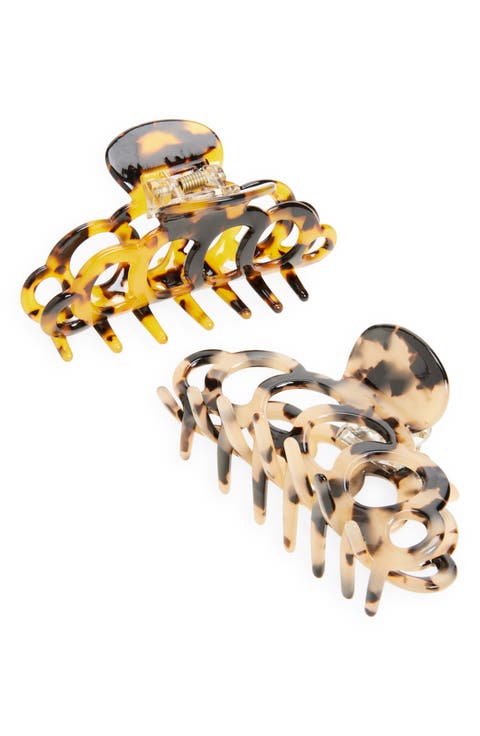 Assorted 2-Pack Claw Clips
