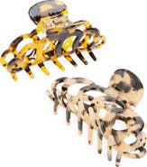 Tasha Assorted 2-Pack Claw Clips