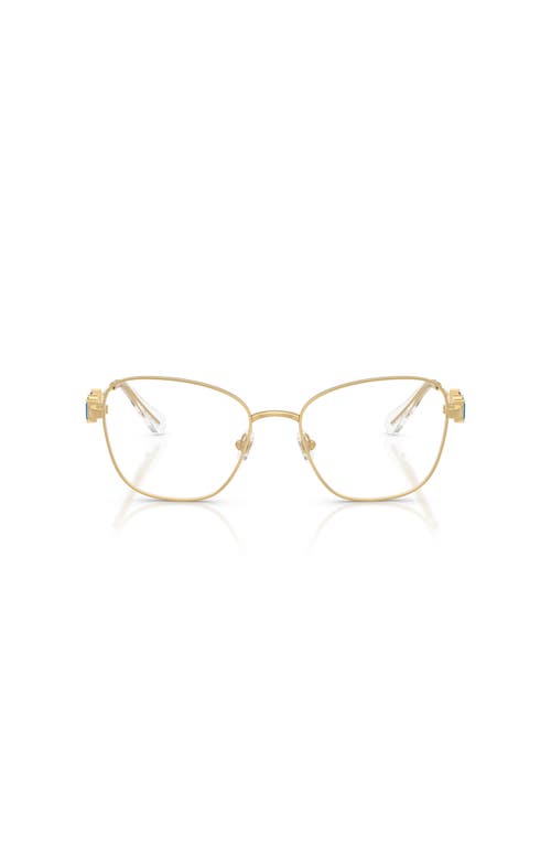 Swarovski 52mm Irregular Optical Glasses In Gold