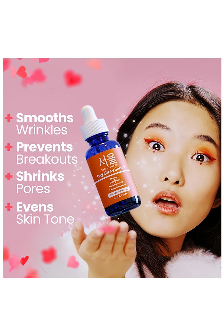 Korean Skincare Day Glow Vitamin C Serum K Beauty Skincare, Alternate, color, Clear