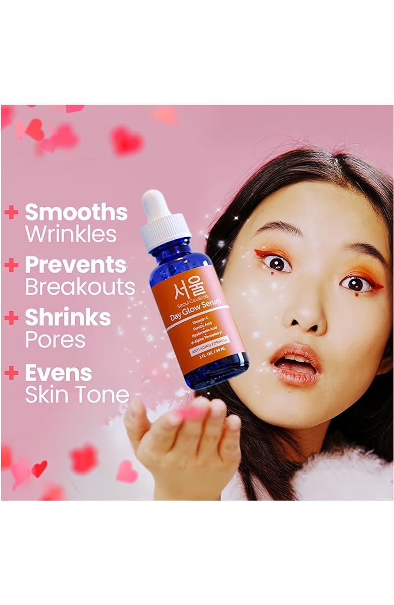 Seoul Ceuticals Korean Skincare Day Glow Vitamin C Serum, Alternate, color, Clear