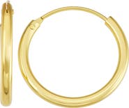 AMERICAN EXCHANGE Slim Hoop Earrings