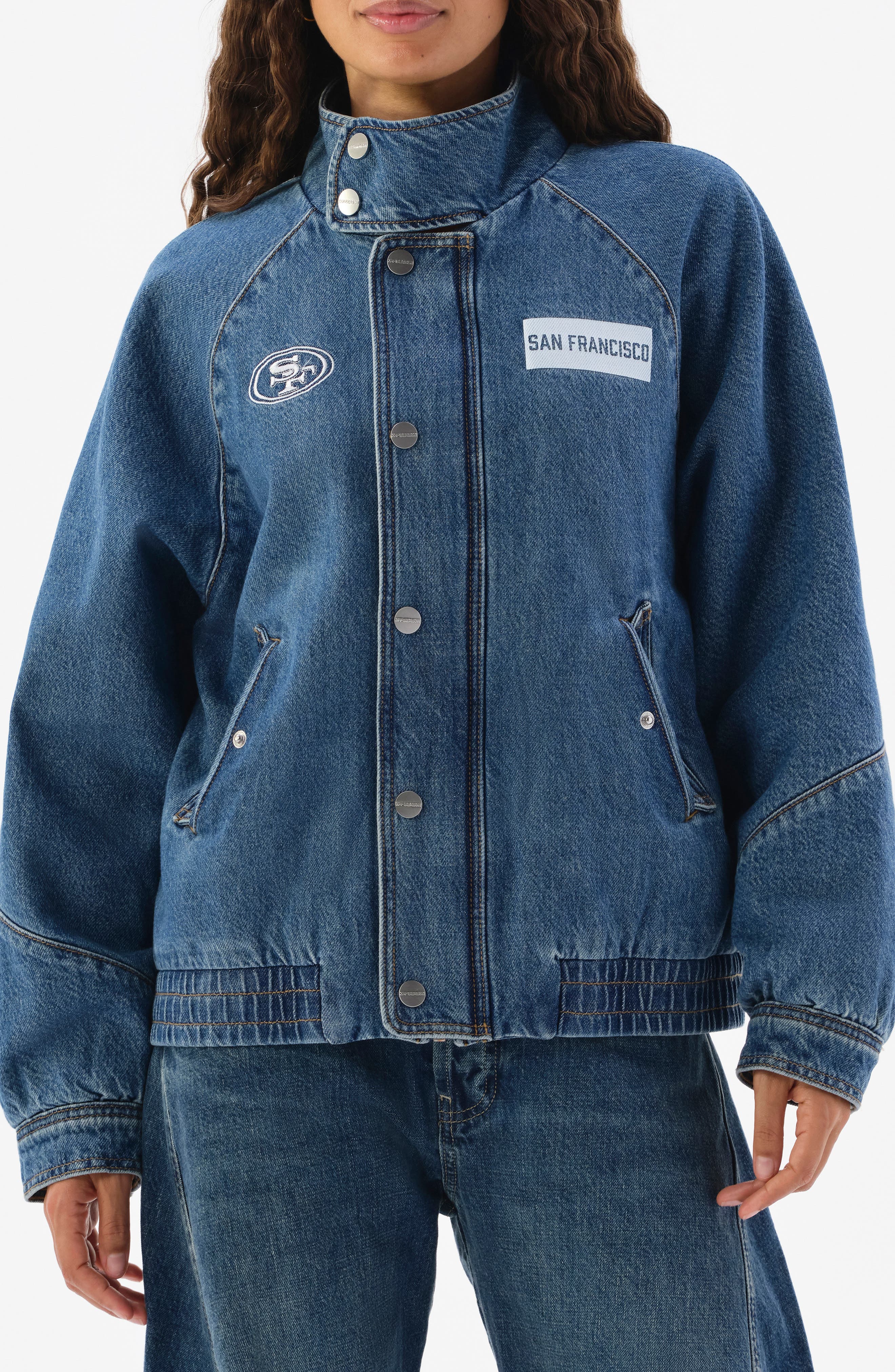 Off Season Oversized Denim Jacket (Women) | Nordstrom