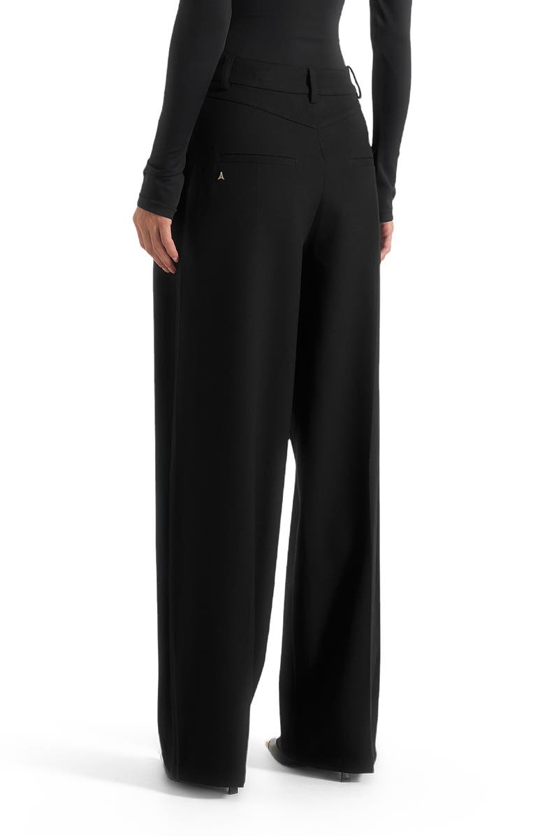 Manière De Voir Colette Tailored Wrap Pleat Trousers, Alternate, color, 