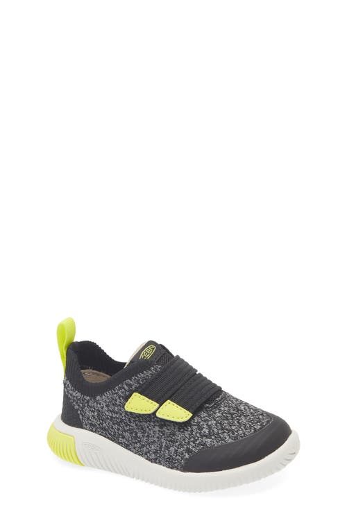 Keen Kids' Knx Knit Sneaker In Black/evening Primrose