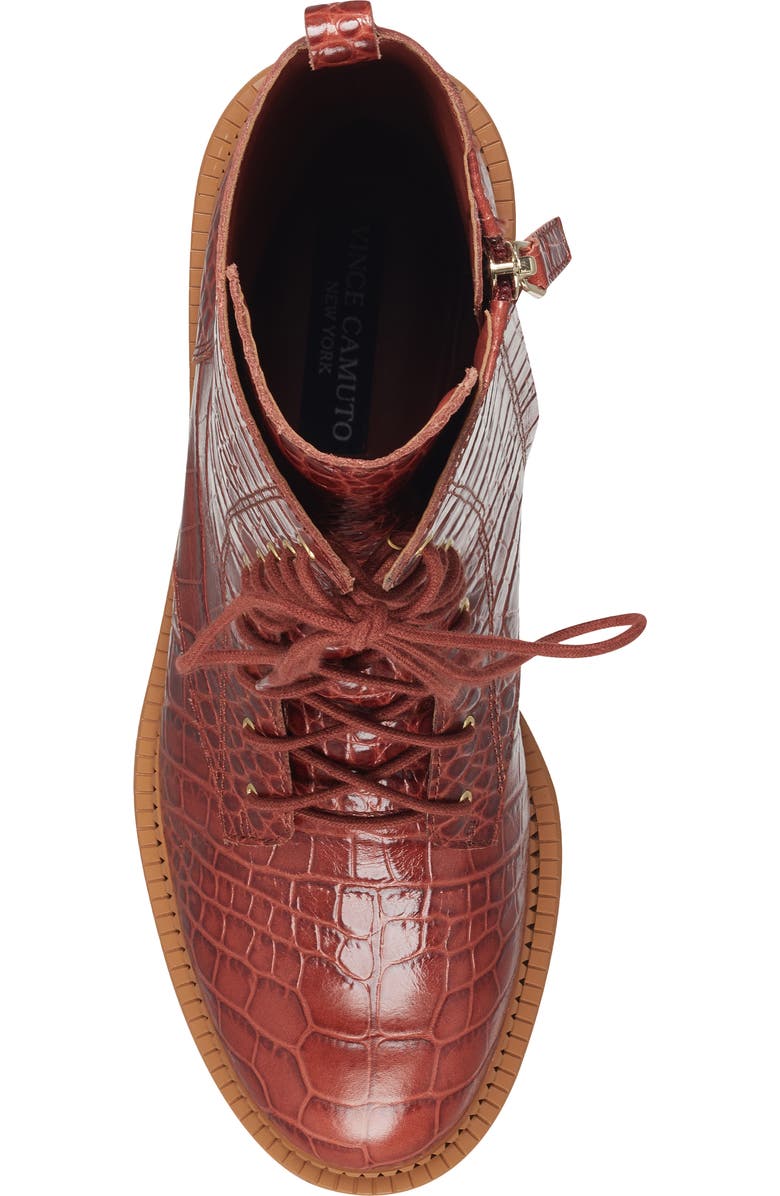 Vince Camuto Niko Lace-Up Platform Bootie, Alternate, color,