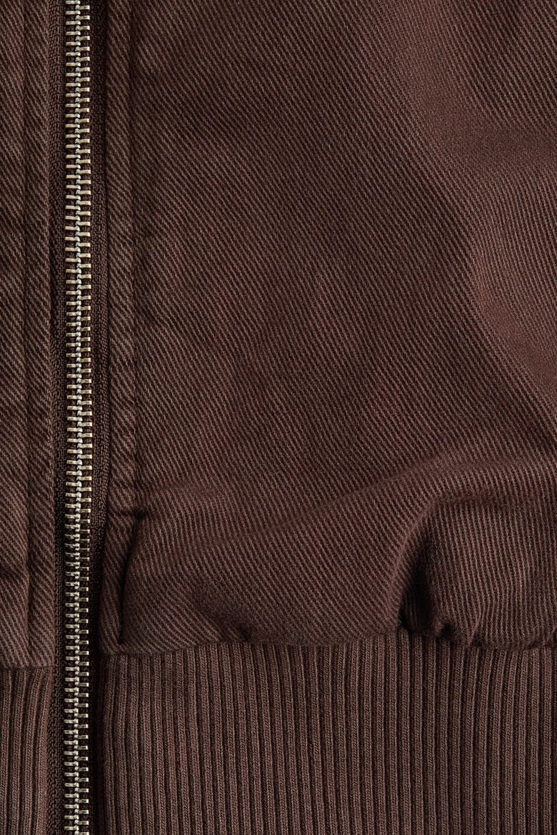 Bomber Jacket, Alternate, color, Dark brown