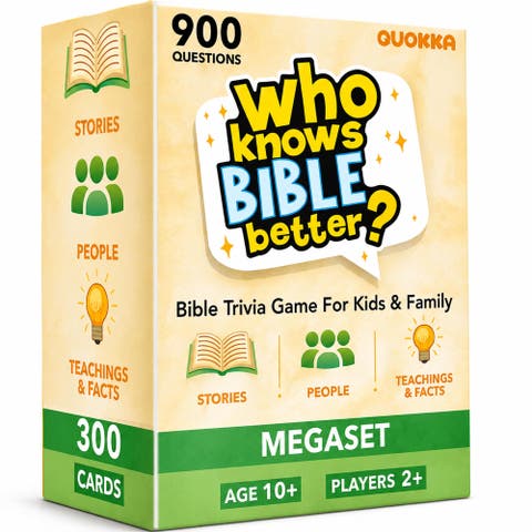 Who Knows Better? Trivia Card Games for Kids & Family