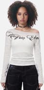 AELFRIC EDEN Off The Shoulder Long Sleeve Tee