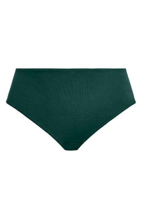 Elomi Smooth Full Briefs In Green