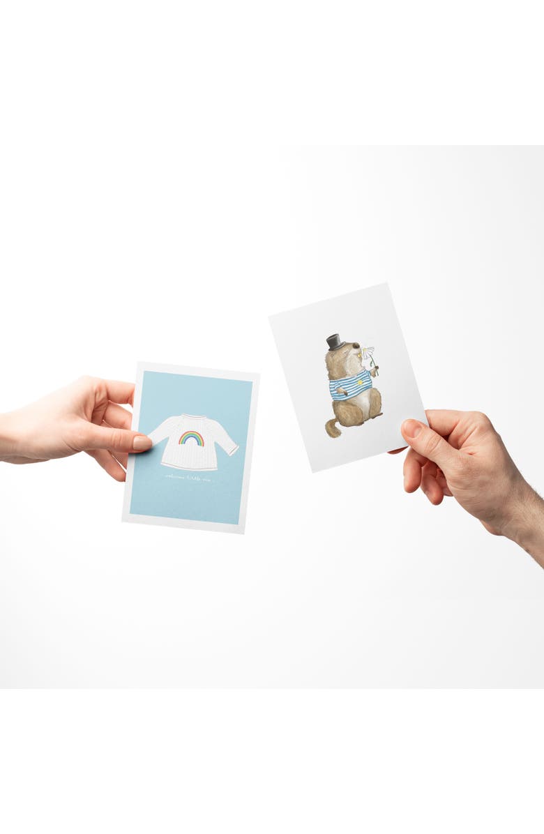 Ramus
Co Easter/Spring Assorted Greeting Card Pack (3ct) "Rainbow Baby Sweater, Groundhog Sunshine, Egg Card", Alternate, color, Multi-Pack