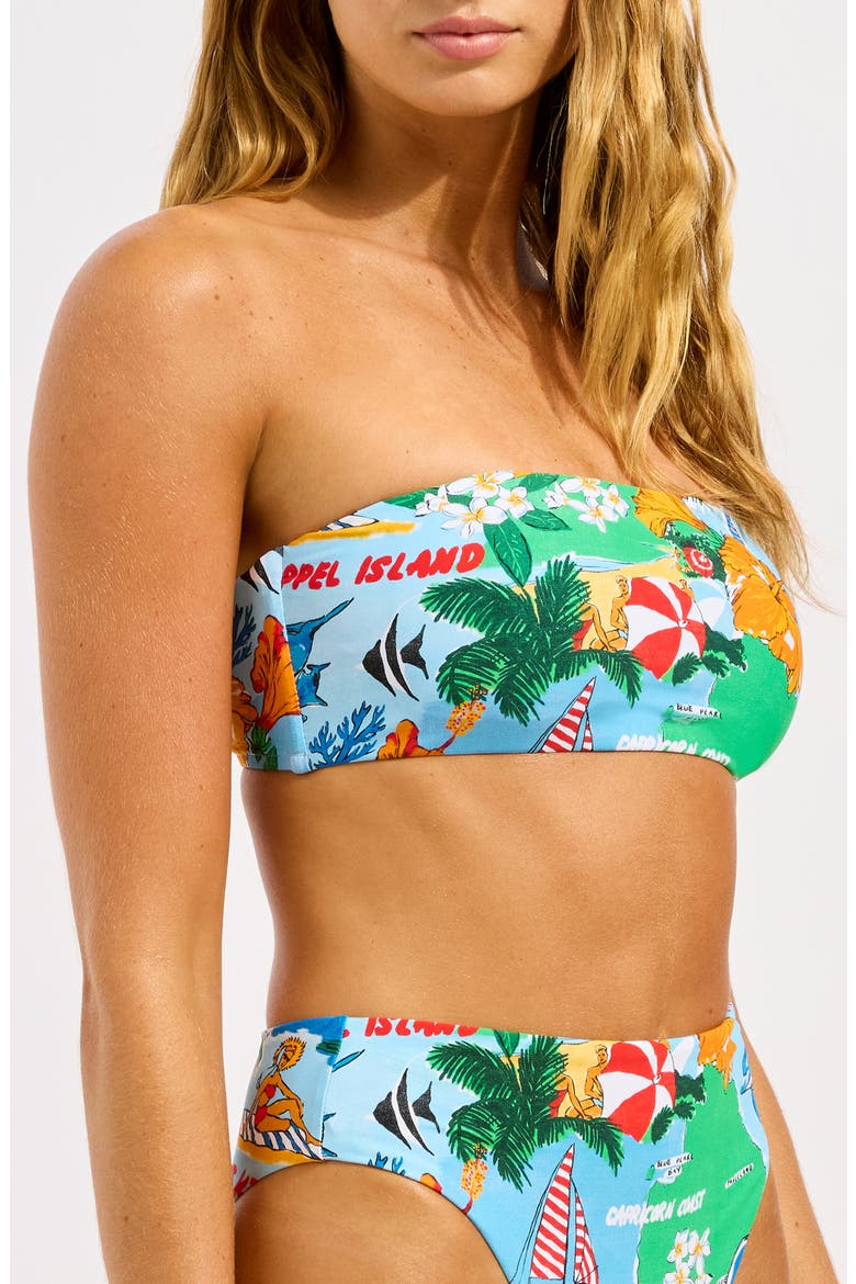 Bandeau Bikini Top, Alternate, color, POWDER BLUE
