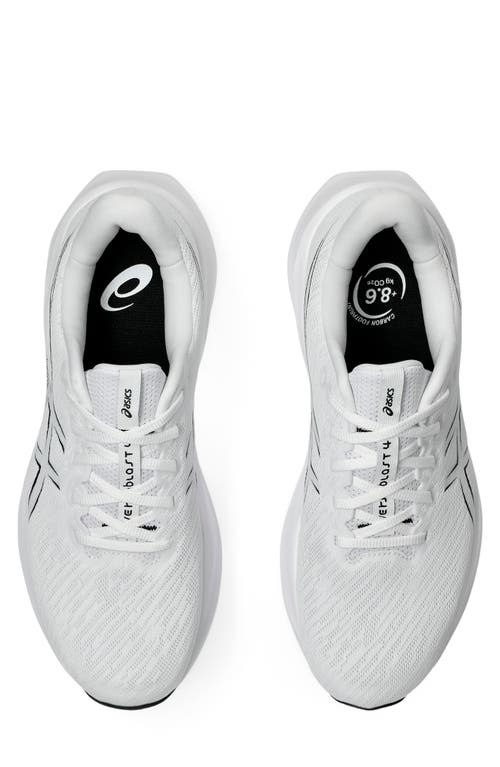 Asics ® Versablast 4 Training Shoe In White/black