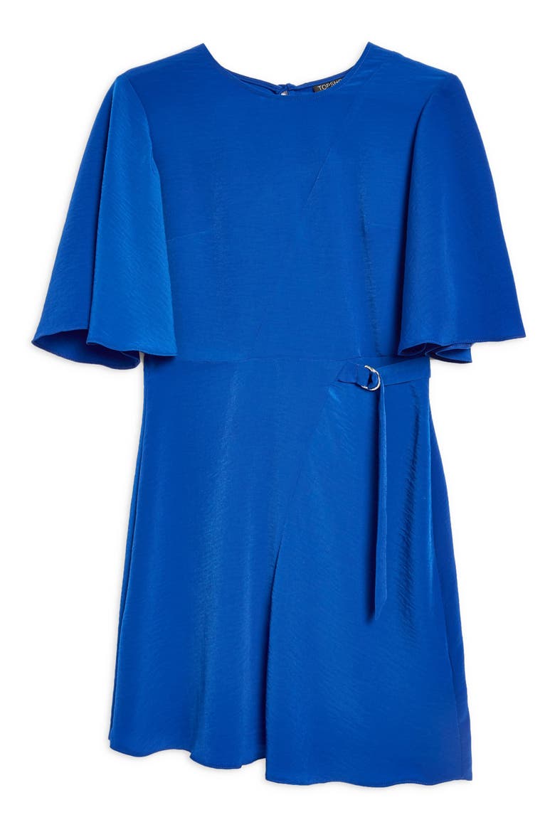 Cutabout Minidress, Alternate, color, BLUE