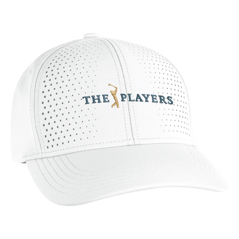 Men's Ahead White THE PLAYERS Goldman Airflow Adjustable Hat