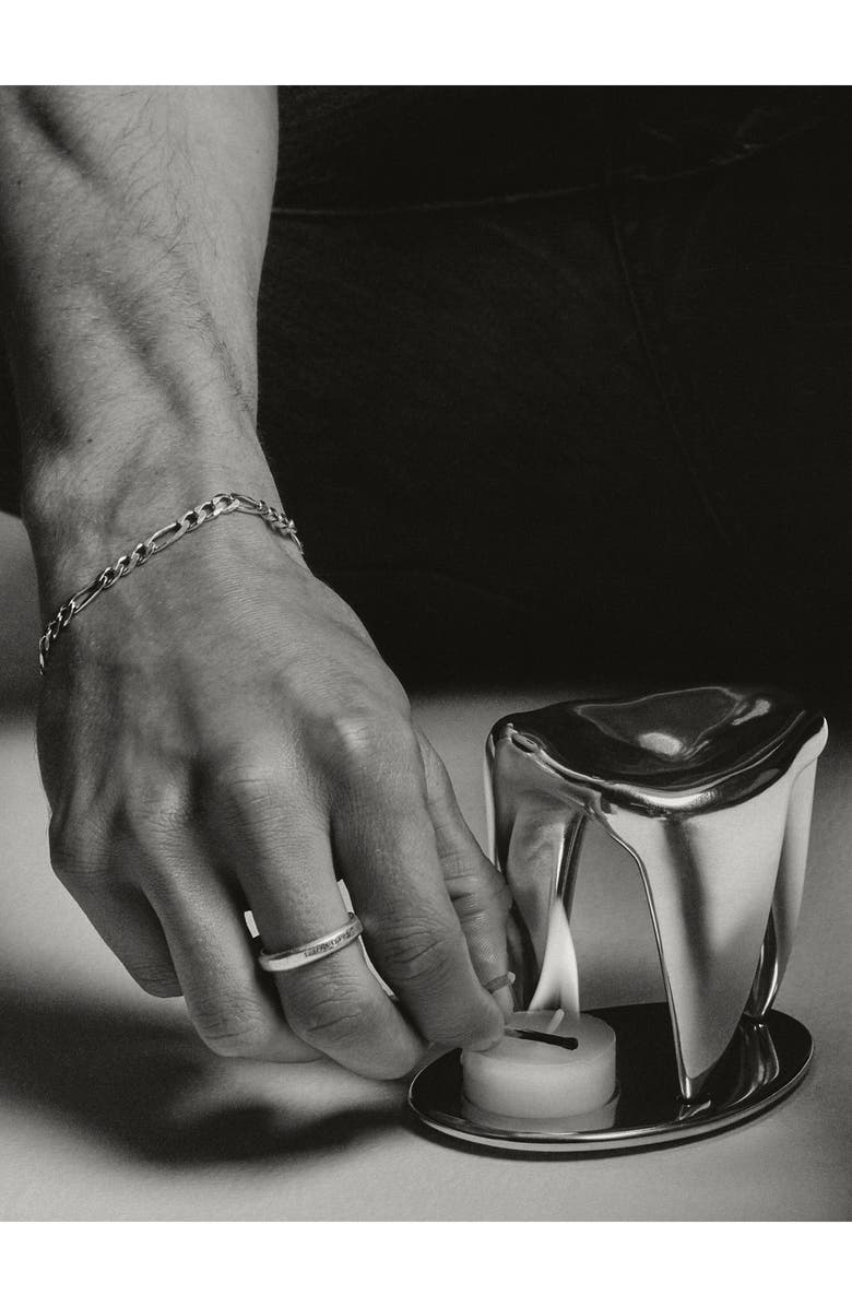 TSU LANGE YOR Hand Cast Oil Burner, Alternate, color, Aluminium